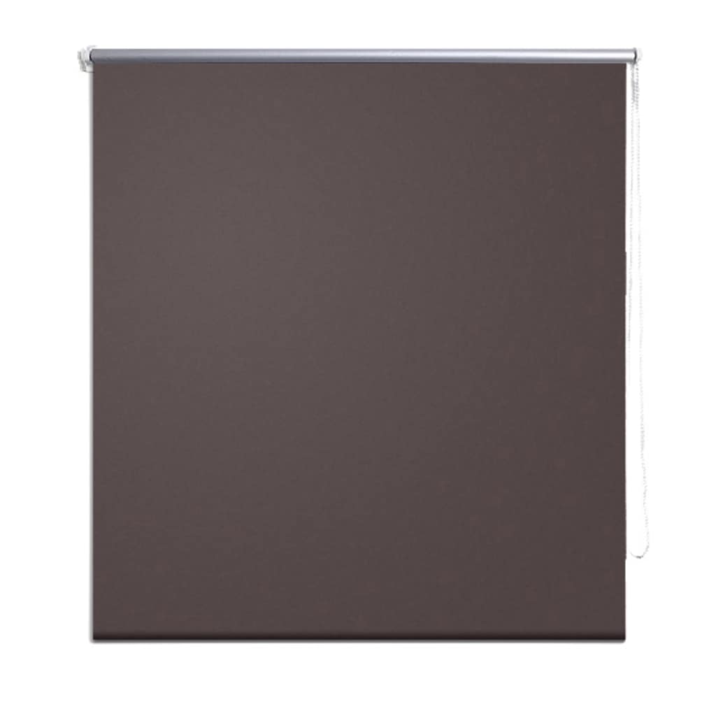 Vidaxl Roller Blind Blackout 80 x 230 cm kaffe brun