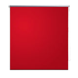 Vidaxl Roller Blind Blackout 80 x 230 cm rdeča