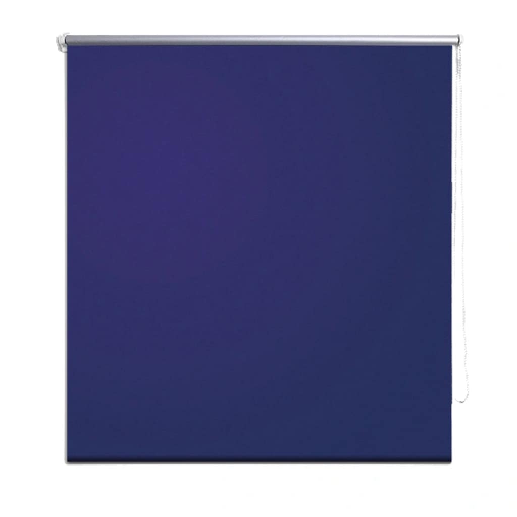 VidaXL Roller blind blackout 100 x 230 cm navy blue