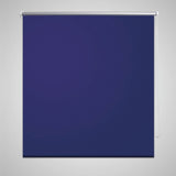 VidaXL Roller blind blackout 100 x 230 cm navy blue