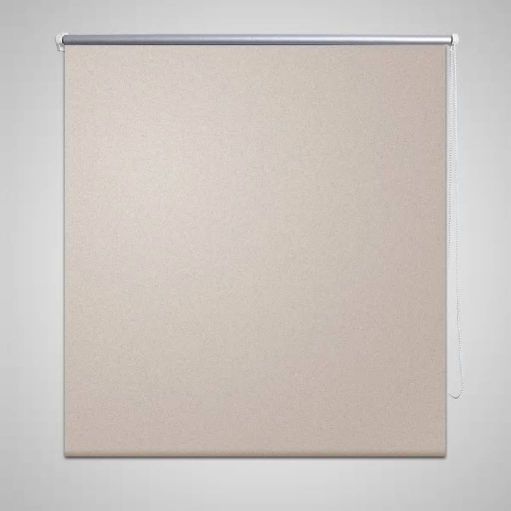 Vidaxl Roller Blind Blackout Blackout 140 x 230 cm beige