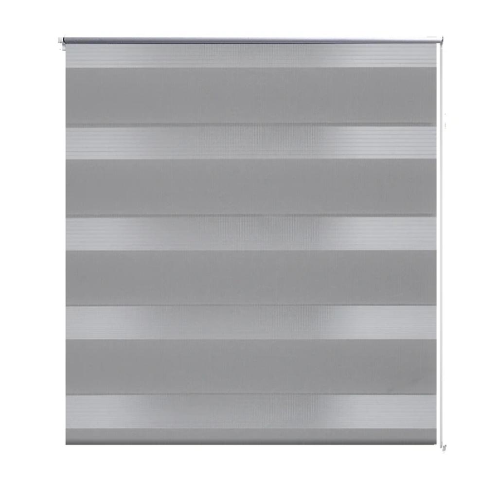 Vidaxl Duo Roller Blind 40x100cm Gray