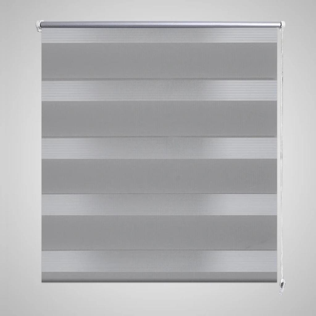 Vidaxl Duo Roller Blind 40x100cm Gray