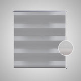 Vidaxl Duo Roller Blind 60x120 cm Grau