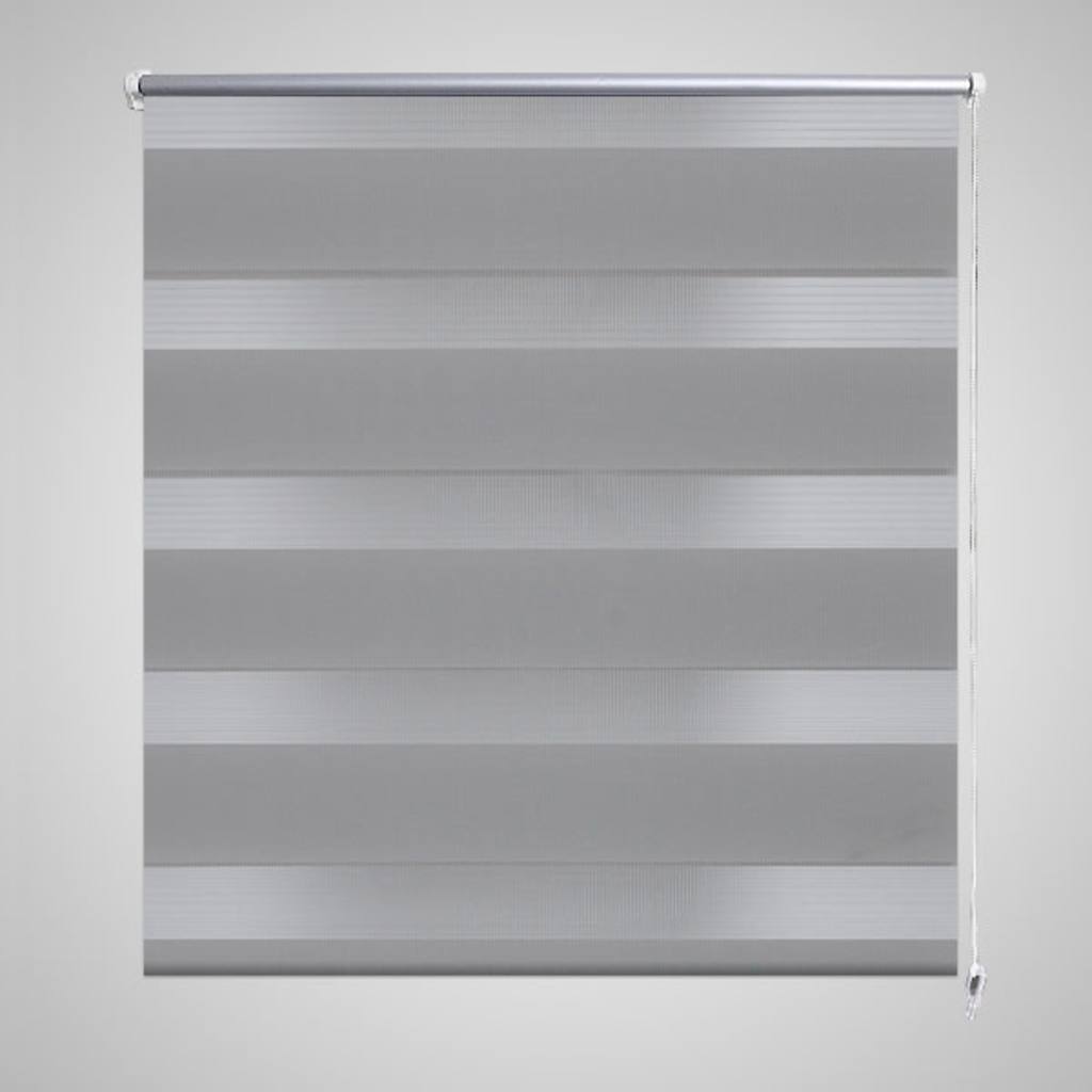 Vidaxl Duo Roller blind 80x175cm Gray