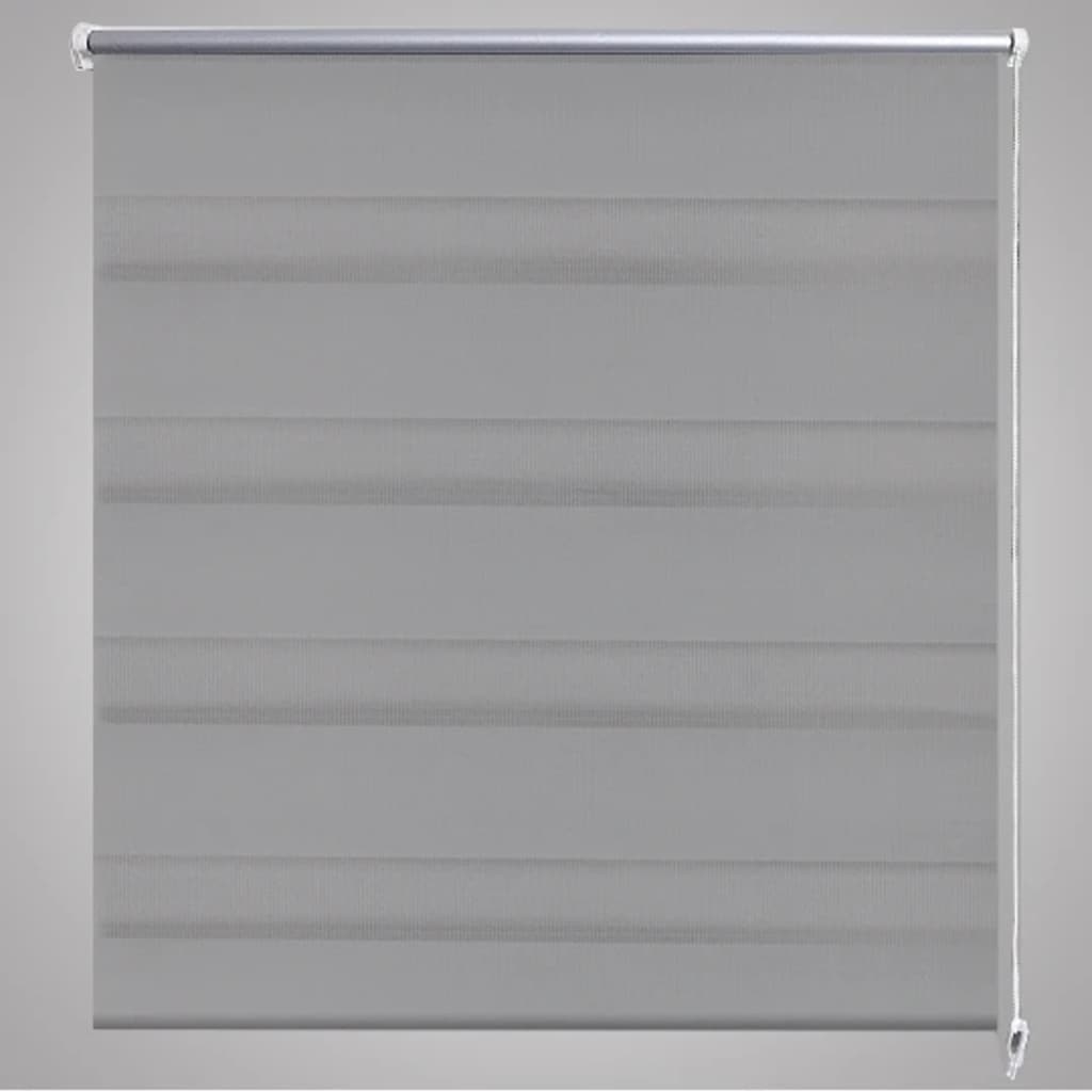 Vidaxl Duo Roller Blind 100 x 175 cm grå