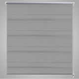 Vidaxl Duo Roller Blind 100 x 175 cm grå