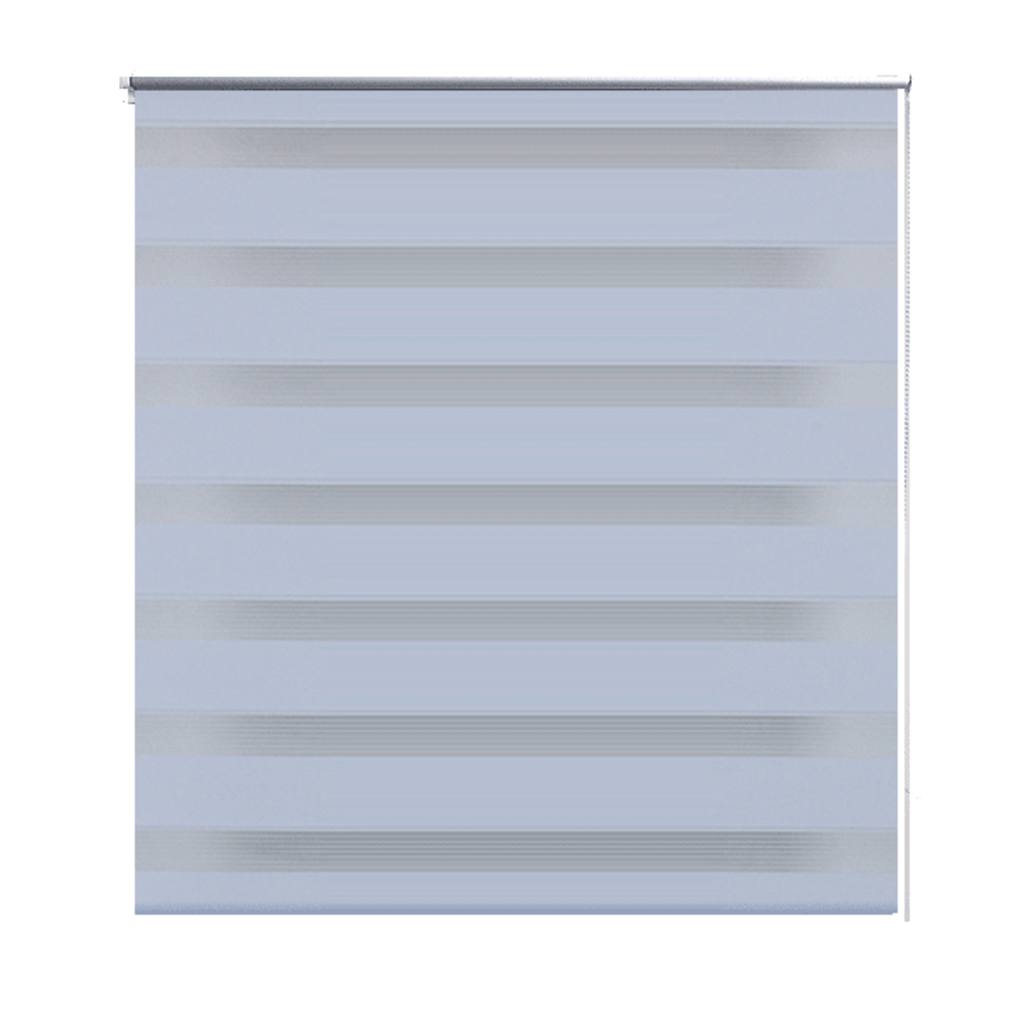 Vidaxl Duo Roller Blind 120 x 175 cm hvid