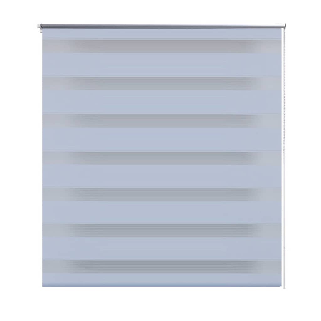 Vidaxl Duo Roller Blind 120 x 230 cm biały