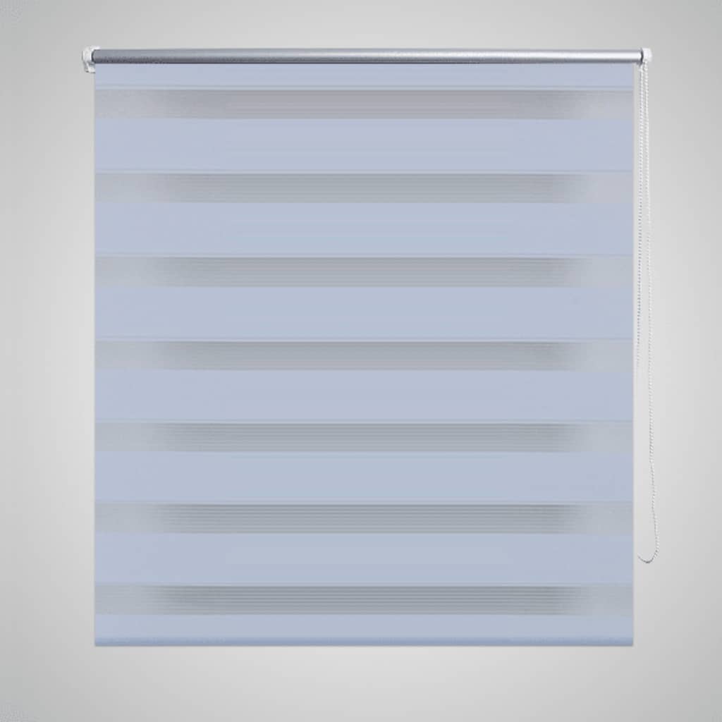 Vidaxl Duo Roller Blind 120 x 230 cm biały