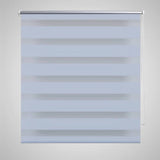 Vidaxl Duo Roller Blind 40x100cm Weiß