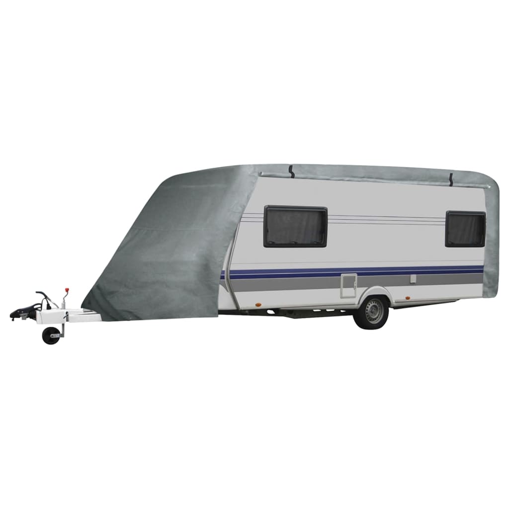 Vidaxl Caravan Cover M Gray