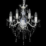 Vidaxl Chandelier 5 hrušek průhledný