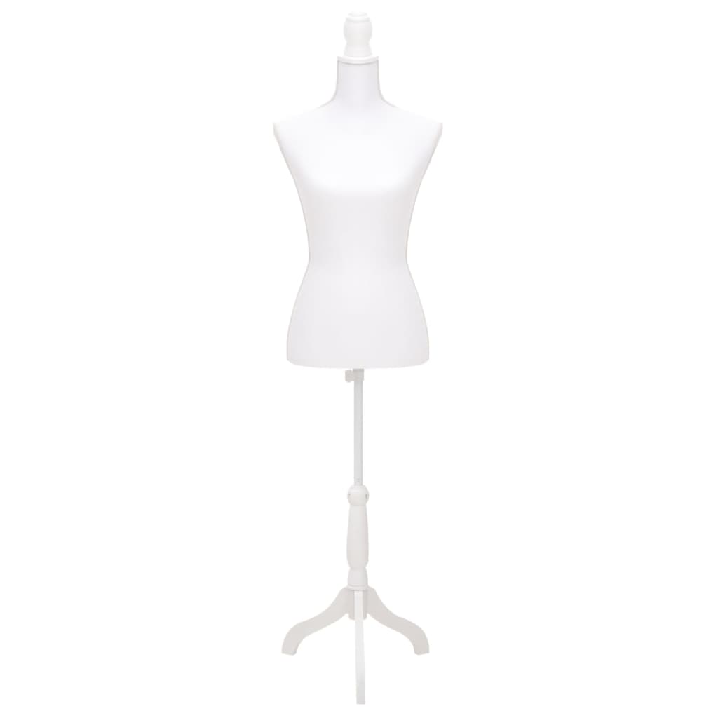 VidaXL Etalagepop torso vrouw wit