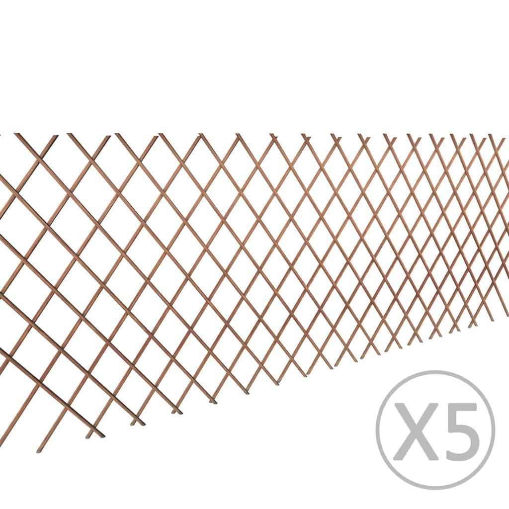 Vidaxl Garden Slat Work 5 St 180x90 cm pil