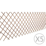 Vidaxl Garden Slat Work 5 St 180x90 cm pil