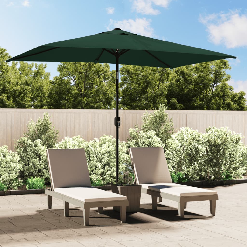 Vidaxl Parasol Rectangular 200x300 cm verde