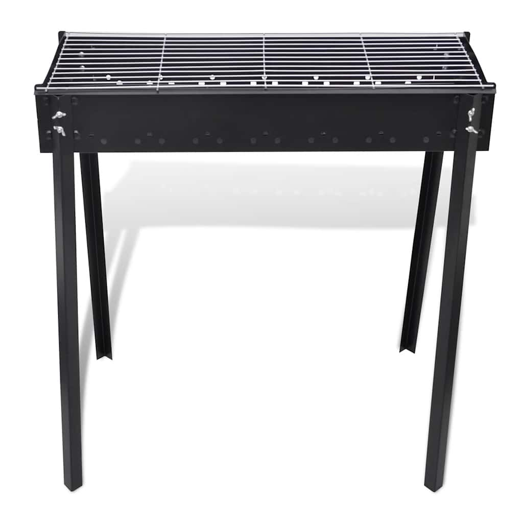 Vidaxl Charcoal Barbecue debout carré 75x28 cm