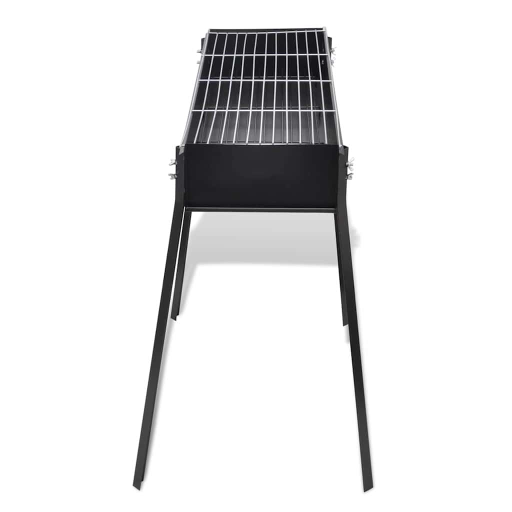 Vidaxl Charcoal Barbecue debout carré 75x28 cm