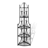 Vidaxl Cisy Plant Rack Romy (czarny)