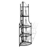 Vidaxl Cisy Plant Rack Romy (czarny)