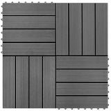 BIDAXL HKC Tiles Gray 30x30 CM 1M² 11 STS