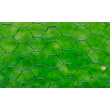 Vidaxl Poulet Fil 25x0,5 m avec revêtement en PVC vert