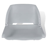 Vidaxl Boot Stull ouni Këssen flappbar 48x51x41 cm Grey