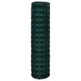 Vidaxl Hek 25x1.5 m Steel Green