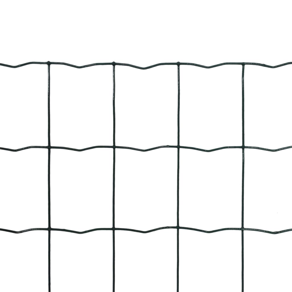 Vidaxl HEK 10x0,8 m Stahlgrün