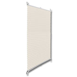 Vidaxl Plissé Roller Blind 70x150cm krem