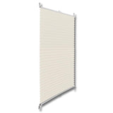 Vidaxl Plissé Roller Blind 70x200cm krem