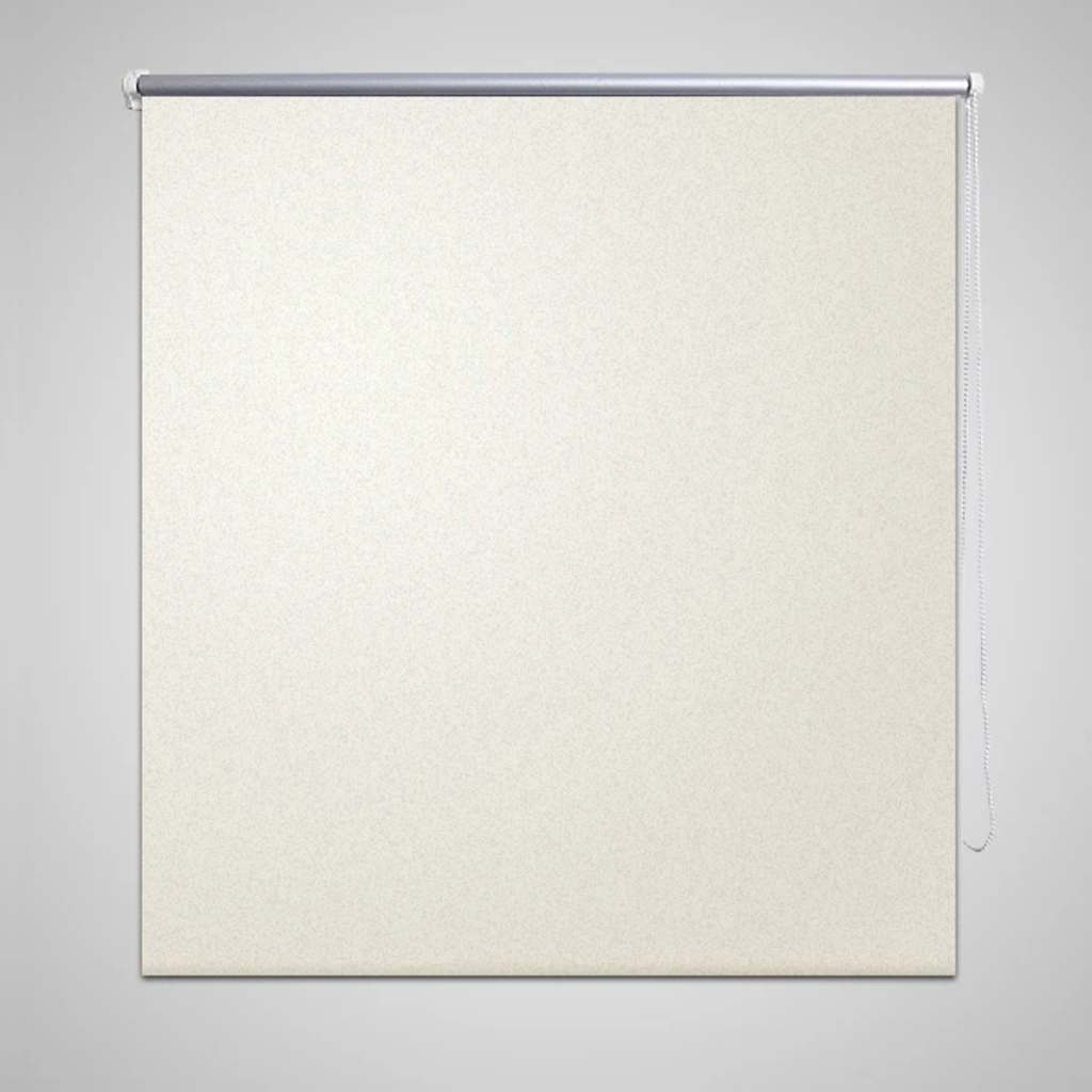 Vidaxl Roller Blind Damning 40 x 100 cm ødelagt hvitt