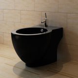 Vidaxl Round Standing Ceramic Bidet (sort)