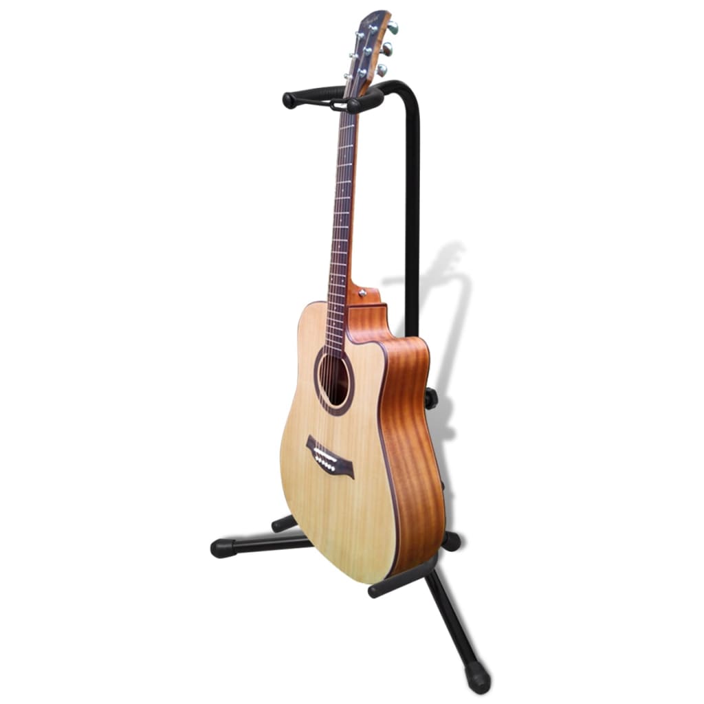 Soporte de guitarra singular ajustable de Vidaxl