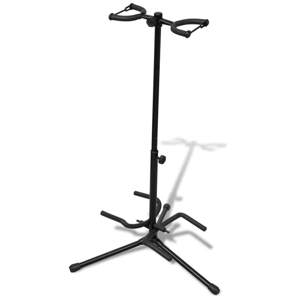 Vidaxl Guitar Stander Double réglable