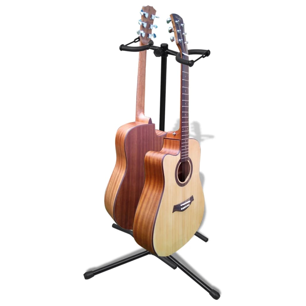 Vidaxl Guitar Stander Double réglable