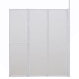 Vidaxl Bath Wall en forma de L 4 paneles plegables 70x120x137 cm