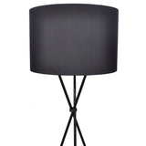 Vidaxl -Lampenschatten für Stehlampe mit hohem Standard Schwarz