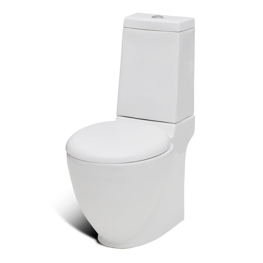 Vidaxl toilets Bidet set Standing Ceramic White