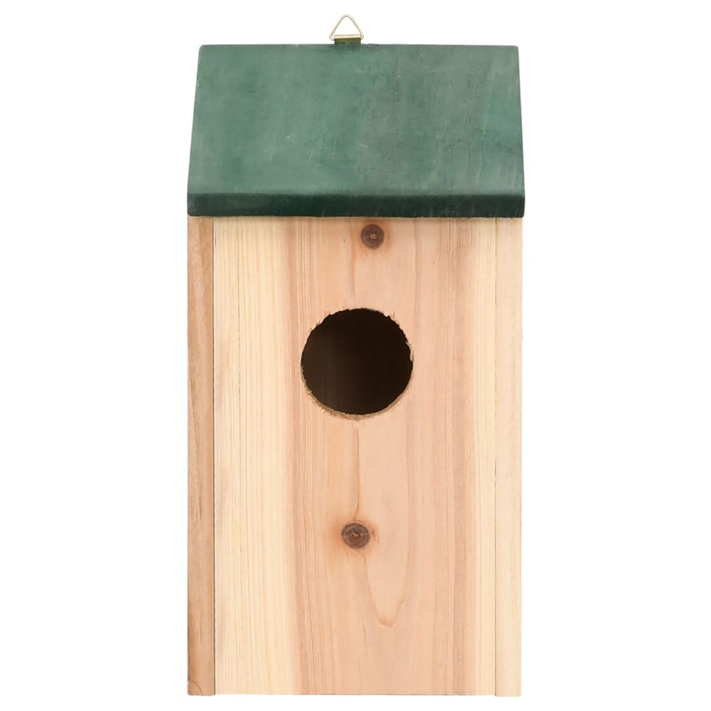 Vidaxl bird houses 4 pcs 12x12x22 cm wood