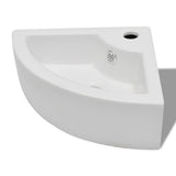 Vidaxl Washbasin s přistáním 45x32x12,5 cm bílá