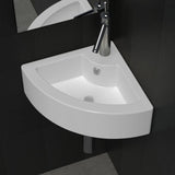 Vidaxl Washbasin s přistáním 45x32x12,5 cm bílá