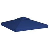 VidaXL Vervangend tentdoek prieel 310 g m² 3x3 m donkerblauw