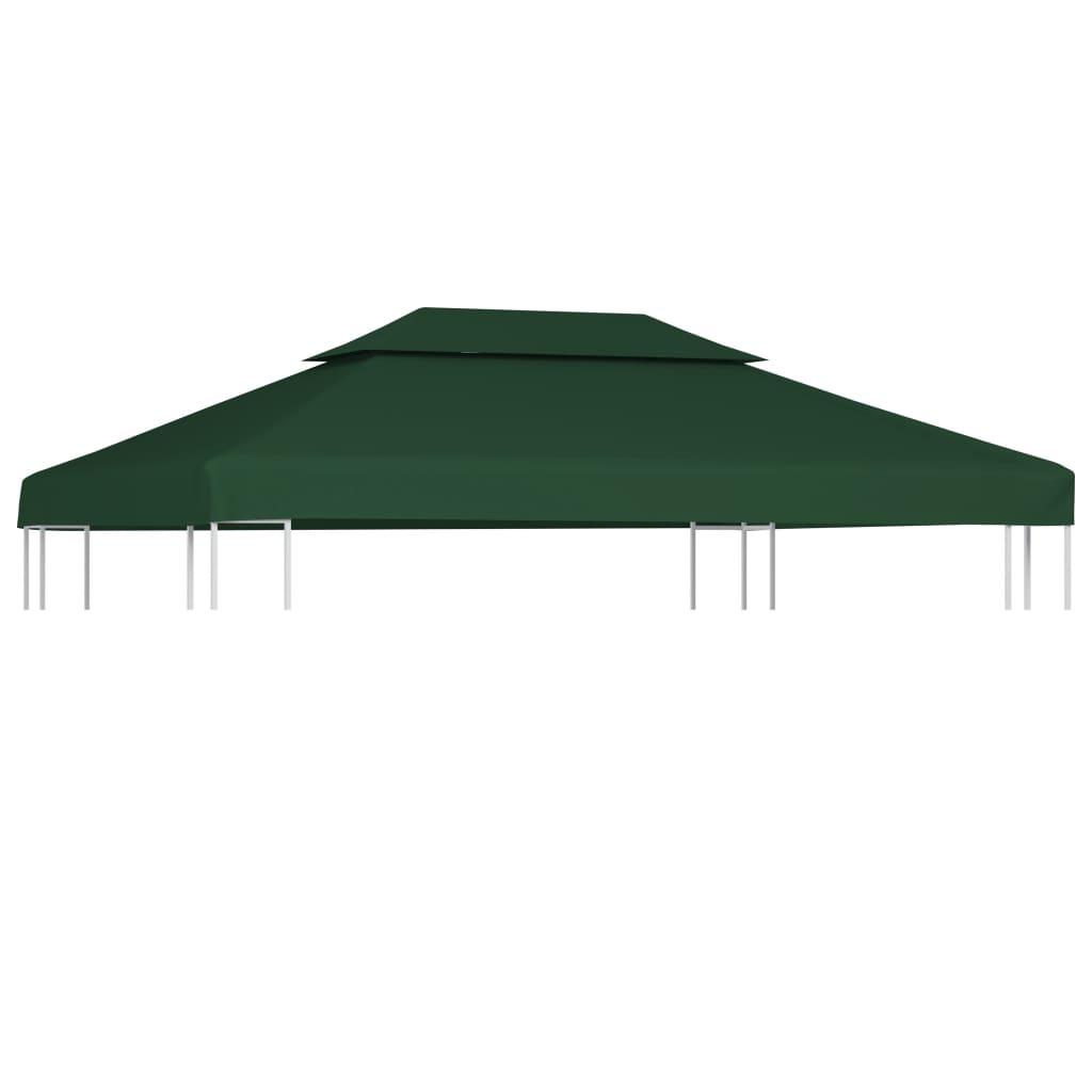 Correo de tela de carpa de reemplazo de Vidaxl 310 g m² 3x4 m verde