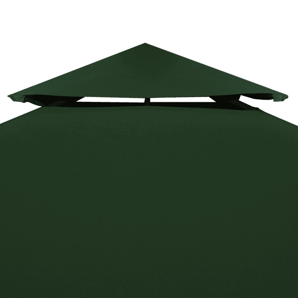 Correo de tela de carpa de reemplazo de Vidaxl 310 g m² 3x4 m verde