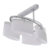 VidaXL ceiling lamp with ellipse Glass caps (4 x E14)