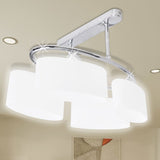 VidaXL ceiling lamp with ellipse Glass caps (4 x E14)