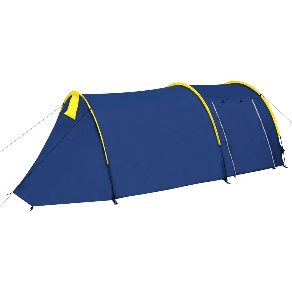 Vidaxl Tent 6-person navy blue yellow