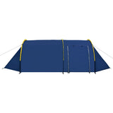 Vidaxl Tent 6-person navy blue yellow